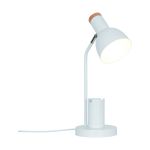 Nordlux Lampa Stołowa Devone Metal Valkoinen | IP20 - Nadaje Się Do 1x E27