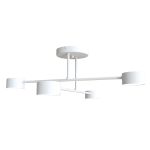 Emibig Lampa sufitowa Halo Stal Valkoinen | Nadaje Się Do 4x GX53 - Max 8W