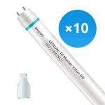 Opakowanie 10x Philips Rura LED T8 MASTER Value (EM/Mains) High Output 8W 1050lm - 865 Światło dzienne | 60cm - Zamienne 18W