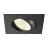 SLV New Tria Uniwersalny 68 Spot Aluminium Czarny Plac 8.6W 600lm 60D - 925-930-940 CCT | Aukko 68mm - Najlepsze Renderowanie Kolorów - Ściemnianie 